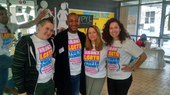 HMI Staff At The Bronx LGBTQ Youth Summit